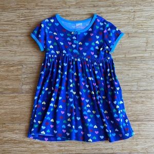 Hanna Andersson Hearts Play Dress Size 110 (5)